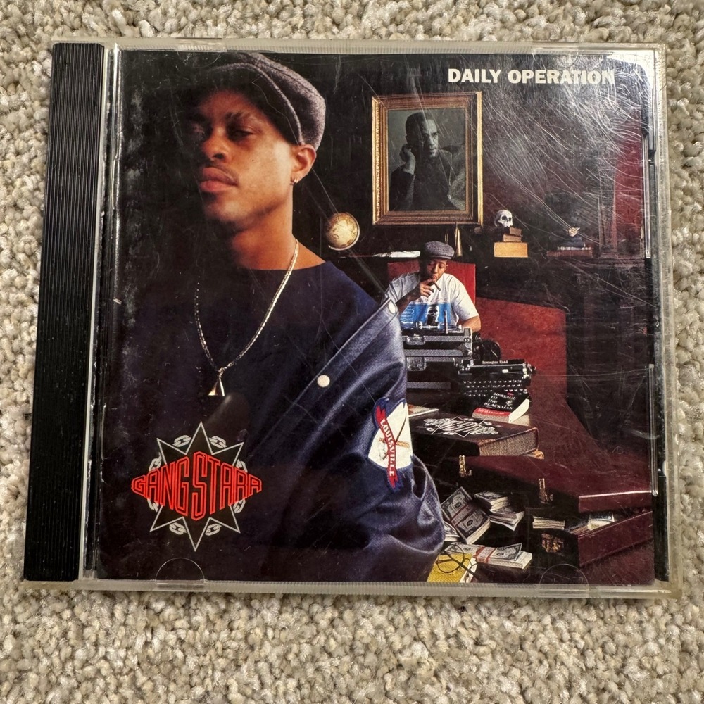 Gang Starr Daily Operation CD 1992 Chrysalis Records Hip Hop Guru Premier